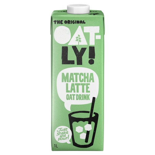 Oatly Oat Drink Matcha Latte  1L