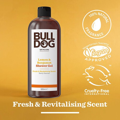 Bulldog Skincare Lemon & Bergamot Shower Gel