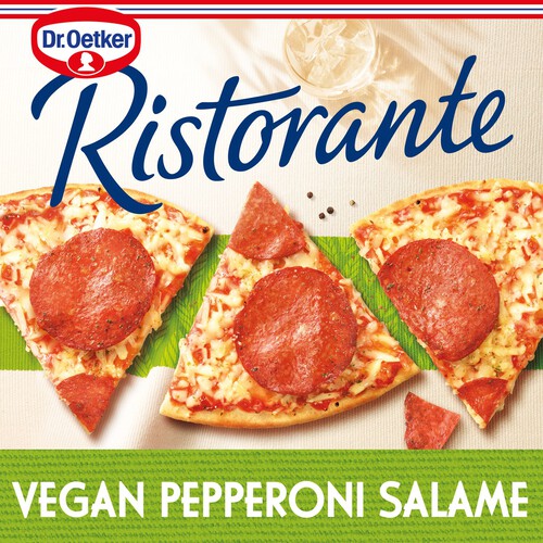 Dr. Oetker Ristorante Vegan Pepperoni Salami Pizza 