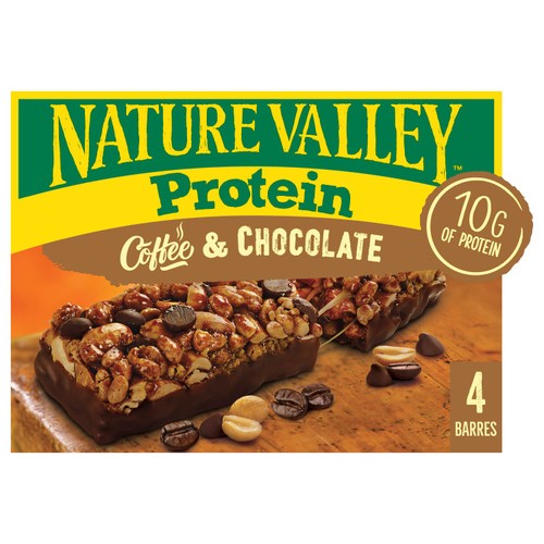 Nature Valley Limited Edition Protein Coffee & Chocolate Cereal Bars 4x40g