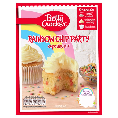 Betty Crocker Rainbow Cupcake Kit 