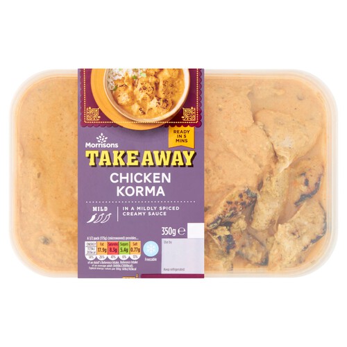 Morrisons Takeaway Indian Chicken Korma