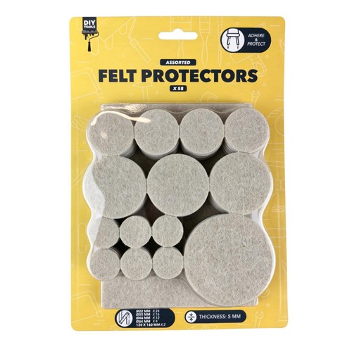 DIY Tools 58 Piece Felt Protector Set