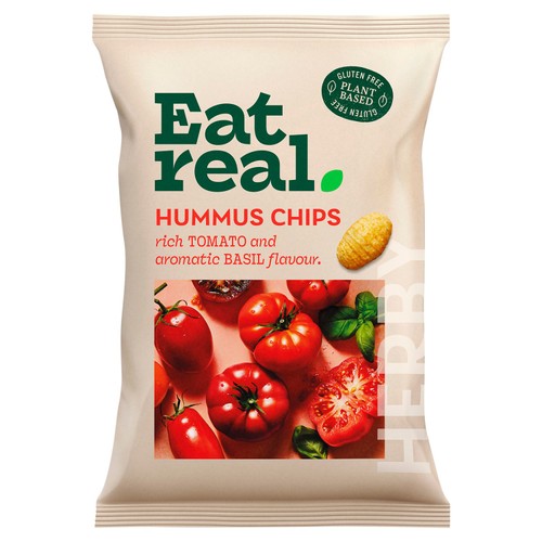 Eat Real Tomato & Basil Hummus Chips 