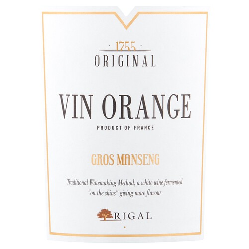 Rigal Vin Orange 75Cl