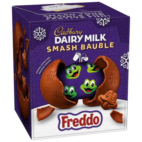 Cadbury Dairy Milk Freddo Faces Smash Bauble 90g