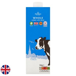 Morrisons Long Life British Whole Milk