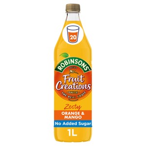 Robinsons Fruit Creations Zesty Orange & Mango Squash | Morrisons
