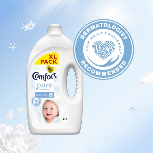Comfort Fabric Conditioner Pure Sensitive Skin 80 Washes