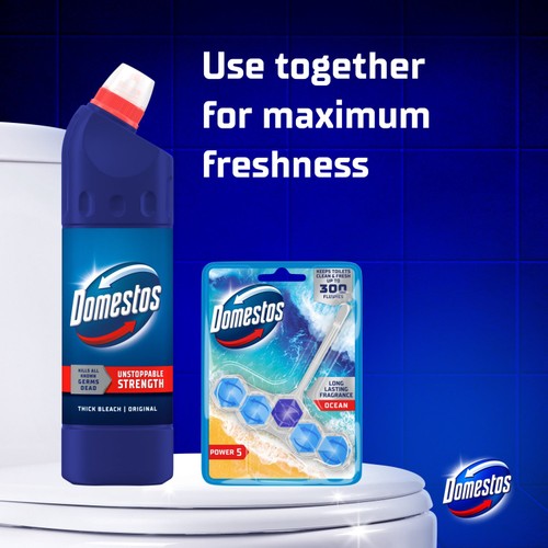 Domestos Bleach Original Toilet Cleaner 750ml