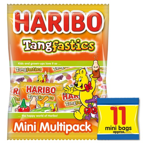 Haribo Tangfastics 11 Mini Bags Sweets Multipack