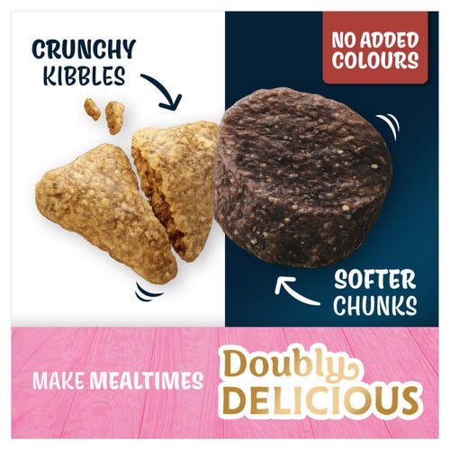 Felix Doubly Delicious Kitten Salmon & Vegetables Dry Cat Food 750g