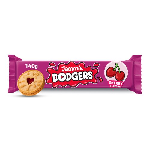 Jammie Dodgers Cherry Flavour 140g - Morrisons Online Groceries
