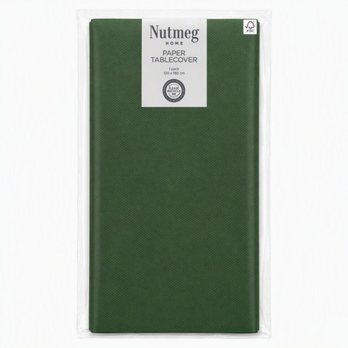 Nutmeg Deep Green Tablecover