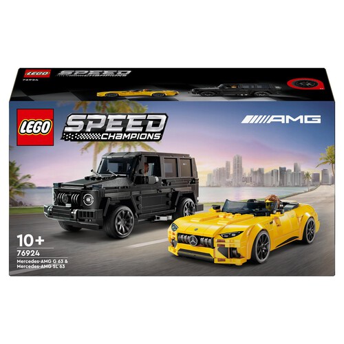 Lego Speed Champions Mercedes Amg G62 & Roadster 76924