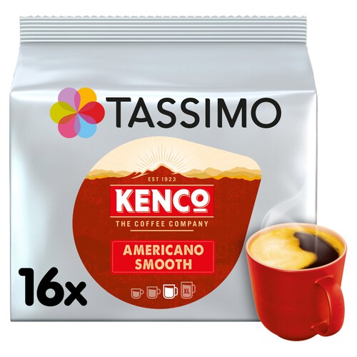 Tassimo Kenco Americano Smooth Coffee Pods x16