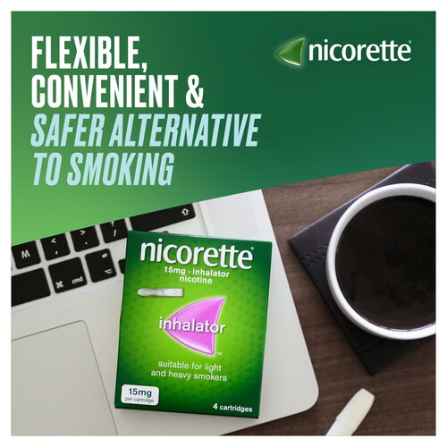 Nicorette 15mg Inhalator (Stop Smoking Aid)