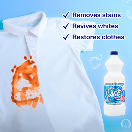 Ace Ultra For Whites Fabric Stain Remover Gel