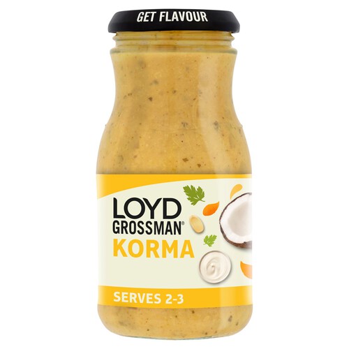 Loyd Grossman Korma Mild Curry Sauce