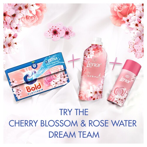 Bold All-In-1 Platinum Pods Cherry Blossom Washing Capsules 