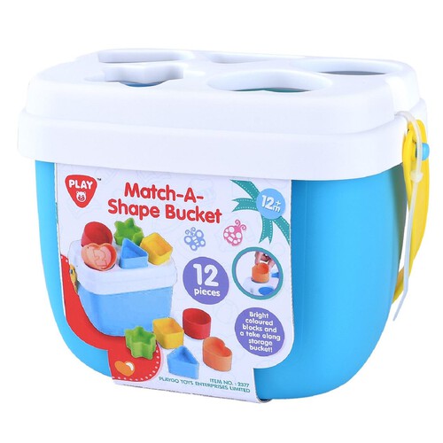 Playgo Matchi Shape Bucket