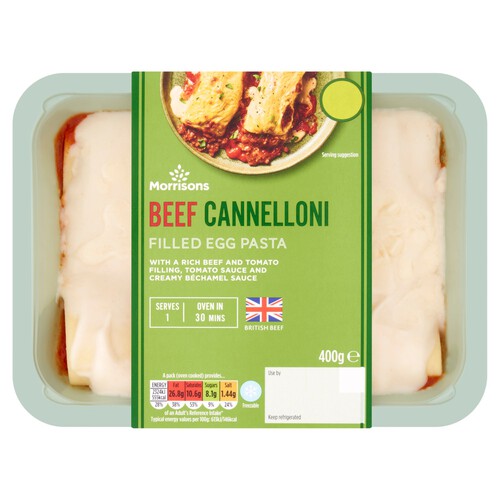 Morrisons Beef Cannelloni  