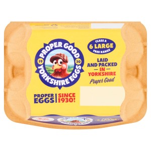 Proper Good Yorkshire Free Range Large Eggs