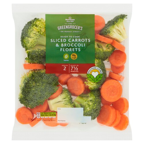 Morrisons Carrot & Broccoli Florets