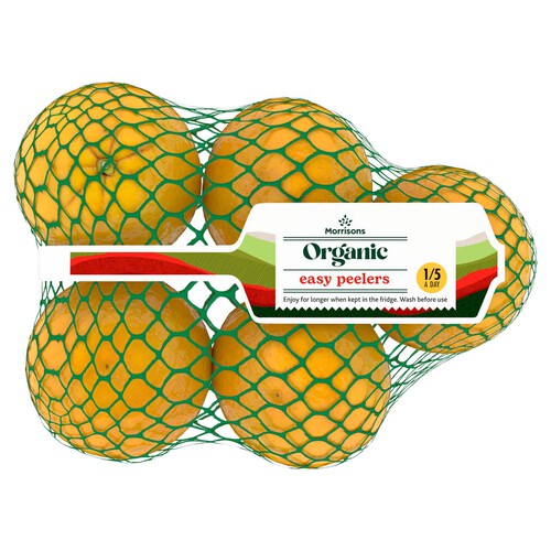 Morrisons Organic Easy Peelers 