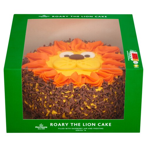 Morrisons Roary The Lion Cake