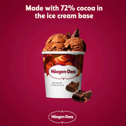 Haagen-Dazs Belgian Chocolate Ice Cream