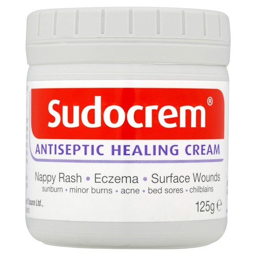 Sudocrem Antiseptic Cream-Nappy Rash, Acne spots, Eczema & First Aid   125g