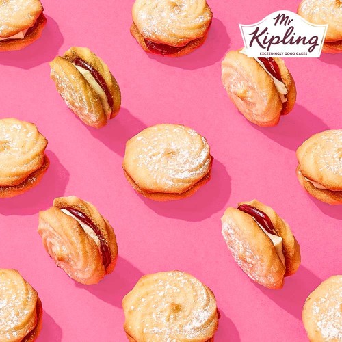 Mr Kipling Viennese Whirls Biscuits Multipack Snack 6pk