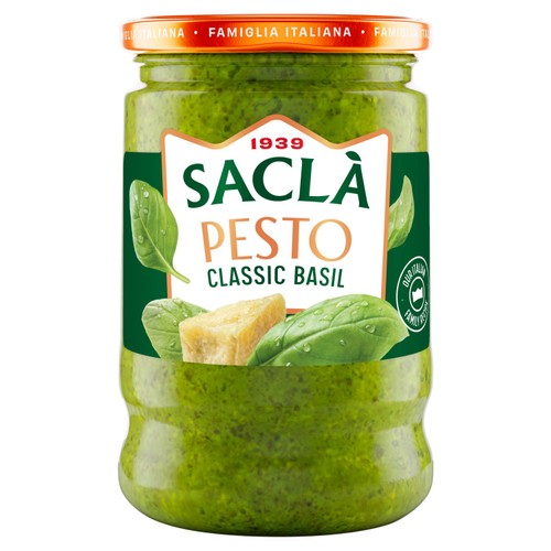 Sacla' Classic Basil Pesto 190g