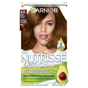 Garnier Nutrisse 53 Golden Brown Permanent Hair Dye