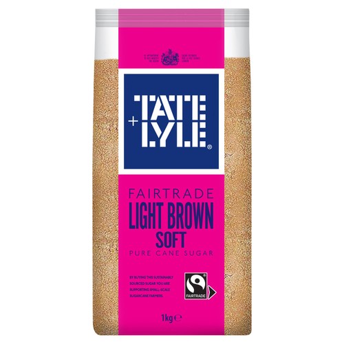 Tate & Lyle Fairtrade Light Brown Soft Sugar