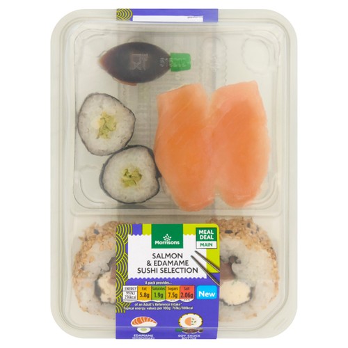 Morrisons Salmon & Edamame Sushi Selection