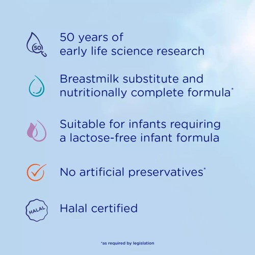 Aptamil Lactose Free Baby Milk Formula Powder from Birth