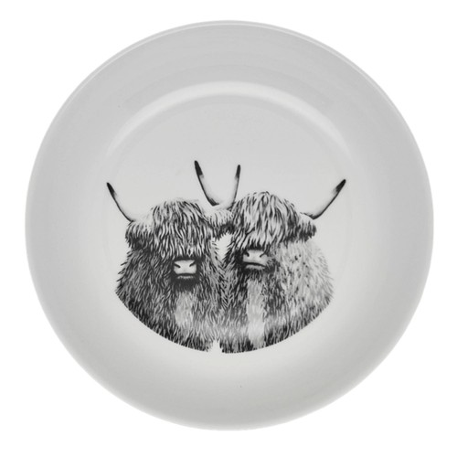 Nutmeg Home Highland Cow Pasta Bowl