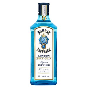Bombay Sapphire London Dry Gin 1L thumbnail