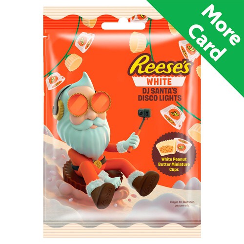 Reese's DJ Santa White Peanut Butter Lights 