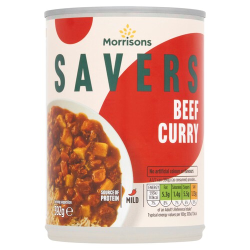 Morrisons Savers Beef Curry 