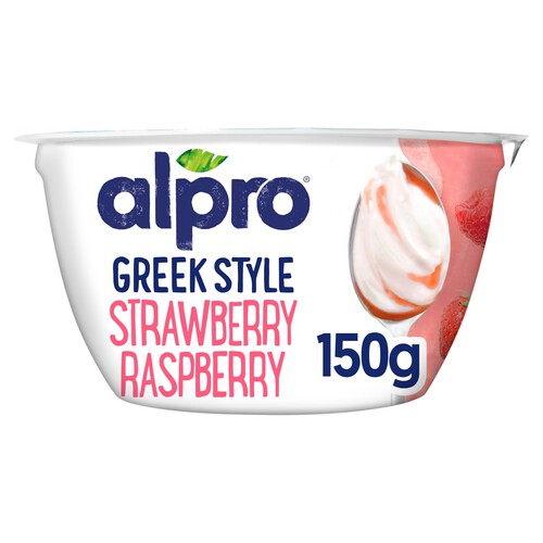 Alpro Greek Style Strawberry Yoghurt Alternative