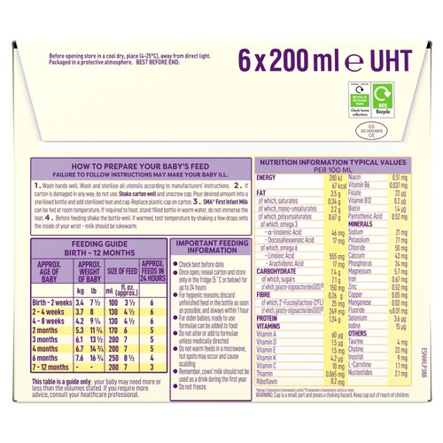 SMA Pro First Infant Milk From Birth