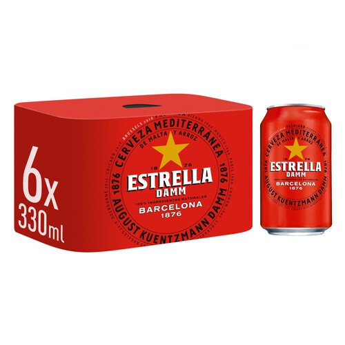 Estrella Damm Premium Lager Beer