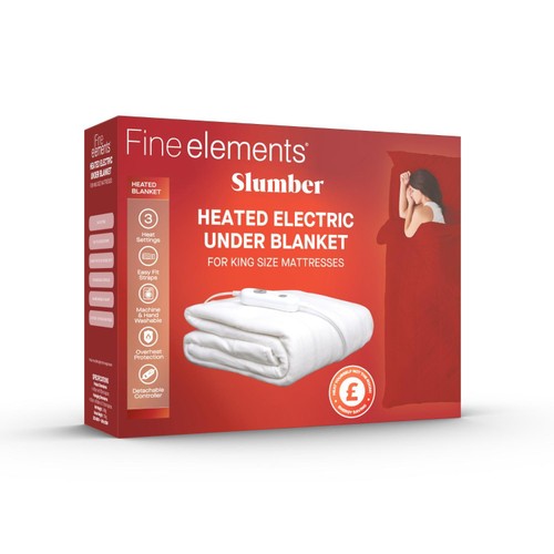 Fine Elements Heated Blanket King