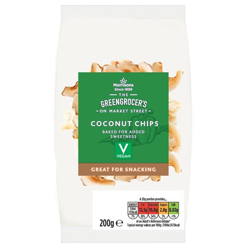 Morrisons Dried Coconut Chips 