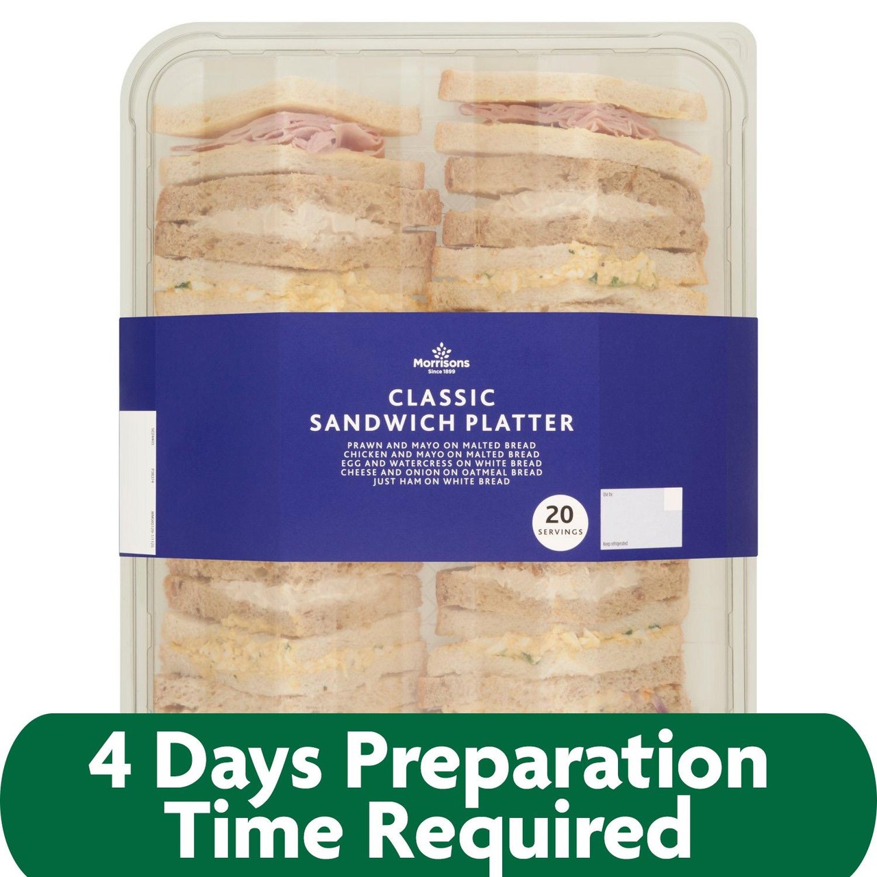 Classic Sandwich Platter (20 Pieces) FTO