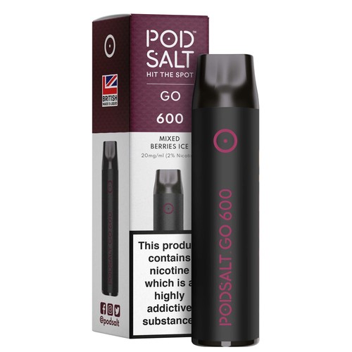 Pod Salt Go 600 Mixed Berries Ice 20mg