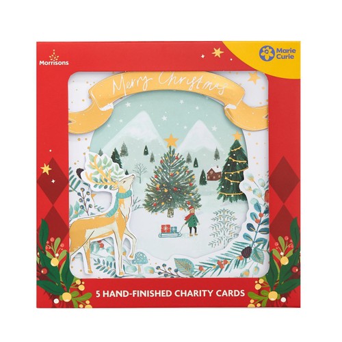 Morrisons Woodland Scene Cards 5 Pack Packaged Cards